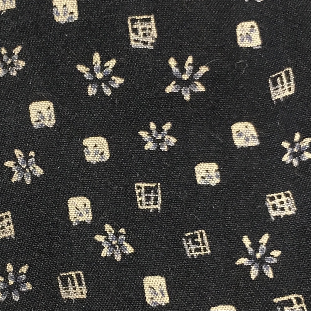 VINTAGE BUTTON BOWN DRESS - Picture 3 of 3